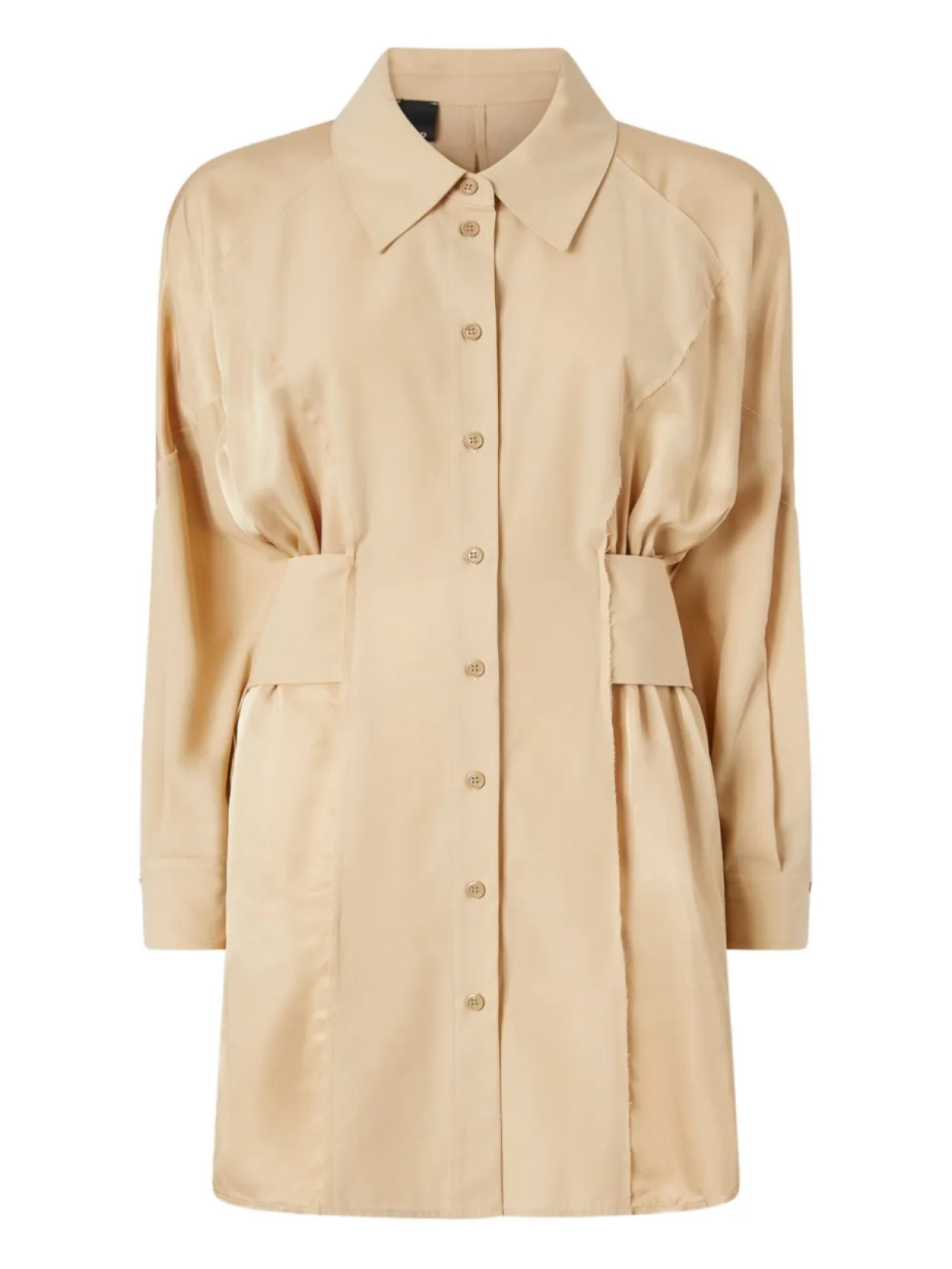 Платье-рубашка из хлопка с поясом PINKO, нейтральный
Платье-рубашка из хлопка с поясом PINKO, нейтральный