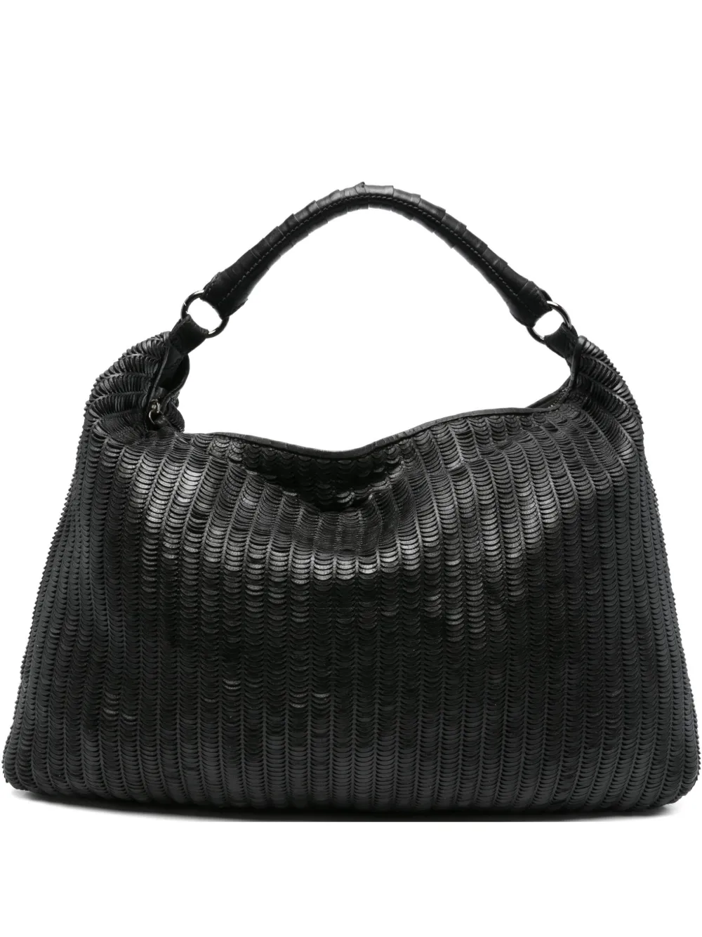 Сумка-тоут из плиссированной кожи Reptile's House, черный
Сумка-тоут из плиссированной кожи Reptile's House, черный