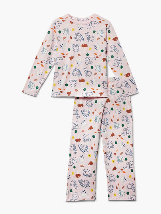 Пижамный комплект Peppa Pig, розовый
Пижамный комплект Peppa Pig, розовый