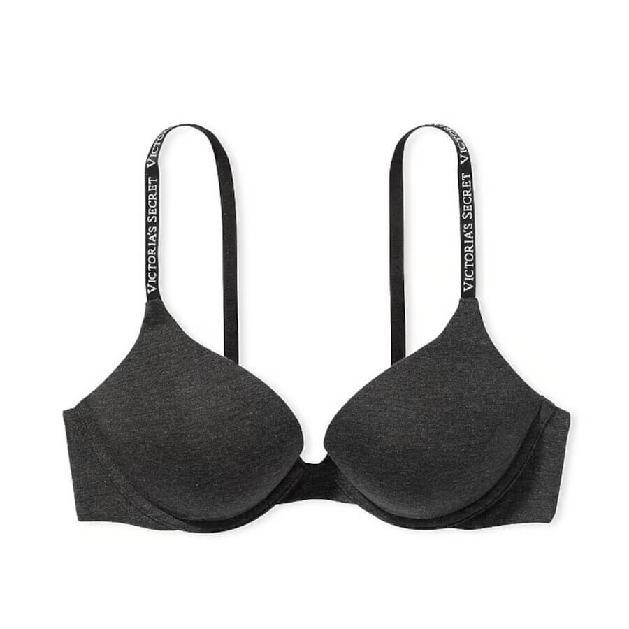 Бюстгальтер Victoria's Secret The T-shirt Bombshell Add-2-cups Push-up, темно-серый
Бюстгальтер Victoria's Secret The T-shirt Bombshell Add-2-cups Push-up, темно-серый