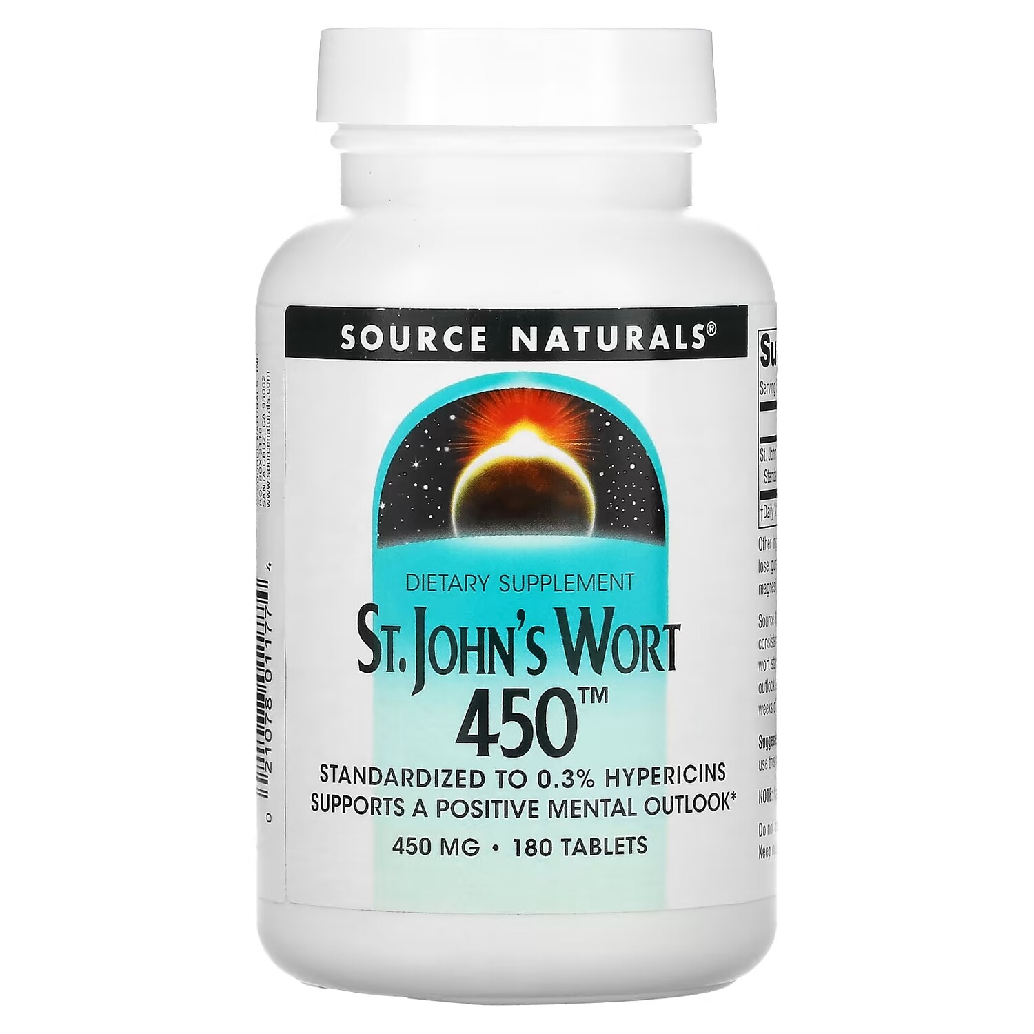 Source Naturals Зверобой 450 450 мг, 180 таблеток
Source Naturals Зверобой 450 450 мг, 180 таблеток