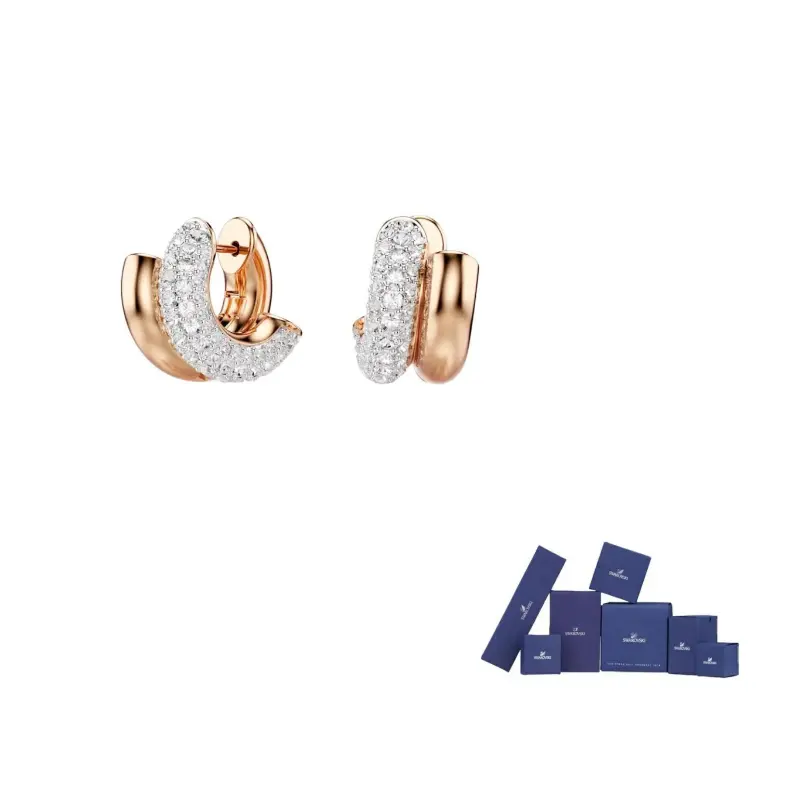 Серьги Dextera унисекс белые Swarovski, белый
Серьги Dextera унисекс белые Swarovski, белый