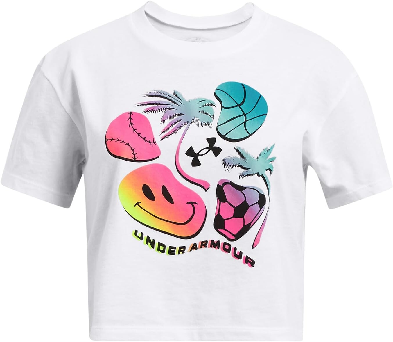 Футболка Under Armour Palm Sport Short Sleeve T-Shirt, цвет White/Black
Футболка Under Armour Palm Sport Short Sleeve T-Shirt, цвет White/Black
