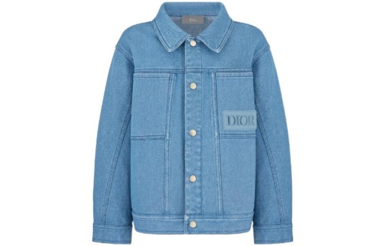 Детская рубашка Dior, синий 
Детская рубашка Dior, синий