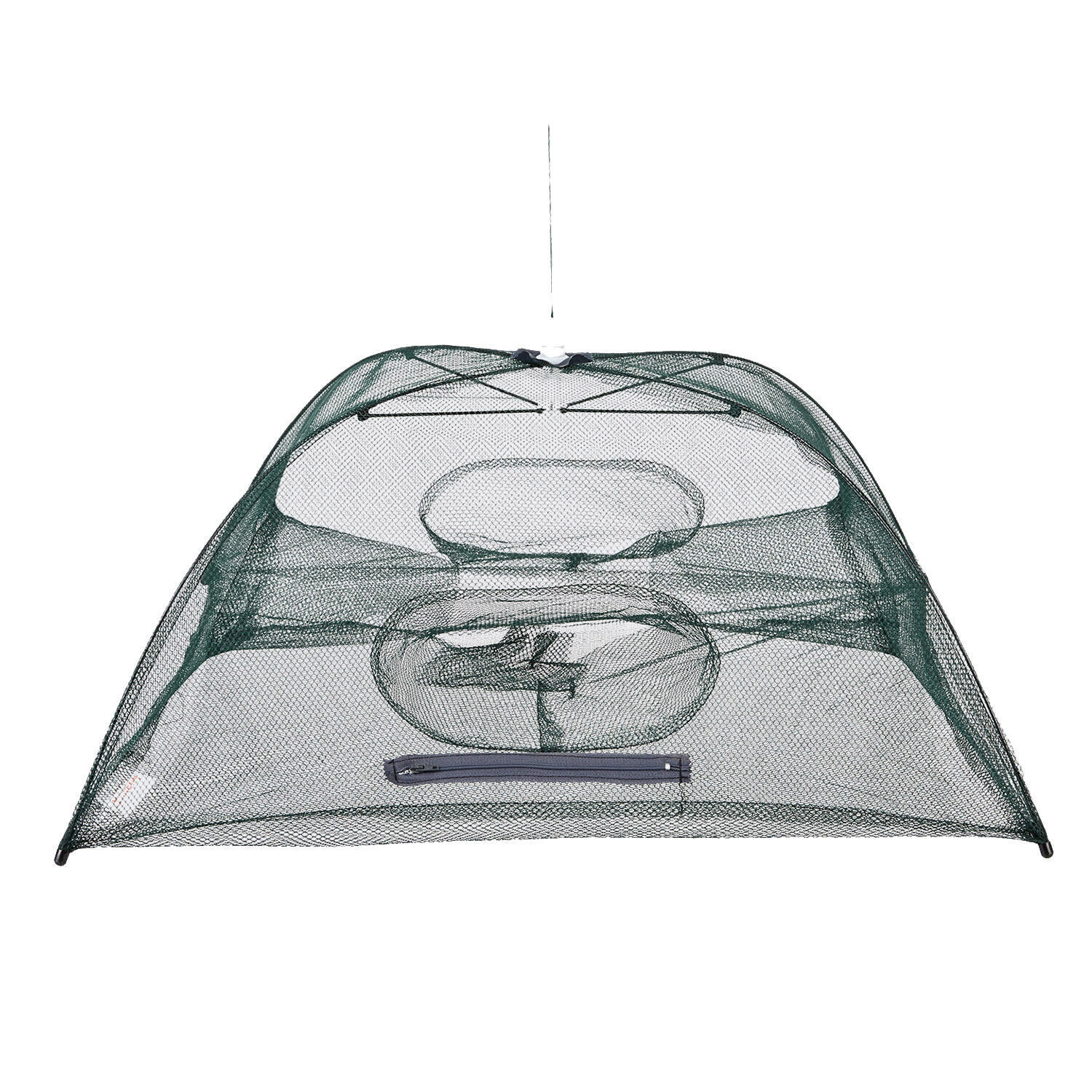 Ловушка для наживки 'leitwehr' | боковые крылья | 24x24см | Зеленый ARAPAIMA FISHING EQUIPMENT, зеленый 
Ловушка для наживки 'leitwehr' | боковые крылья | 24x24см | Зеленый ARAPAIMA FISHING EQUIPMENT, зеленый