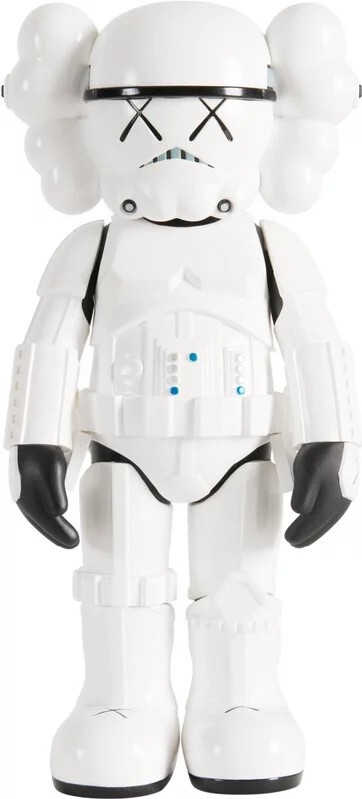 Виниловая фигурка Kaws Star Wars Stormtrooper Companion, белый
Виниловая фигурка Kaws Star Wars Stormtrooper Companion, белый