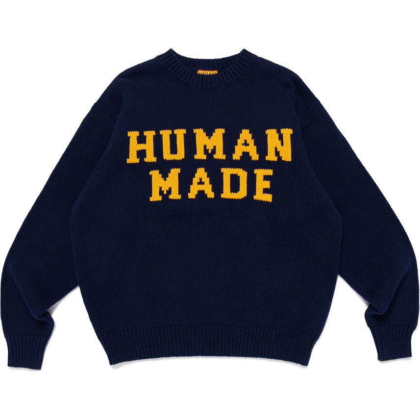 Свитер с интарсией HUMAN MADE, Marine
Свитер с интарсией HUMAN MADE, Marine