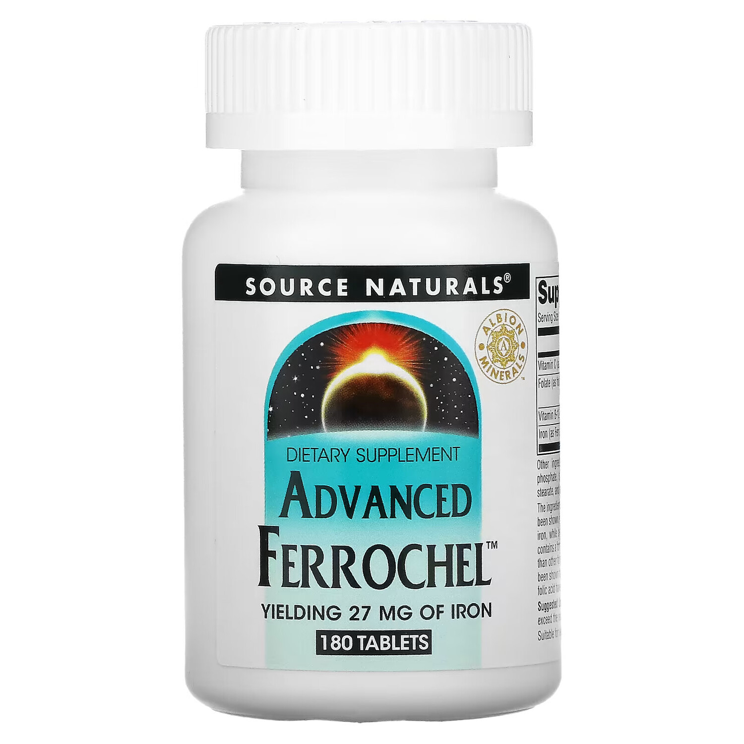 Source Naturals, Advanced Ferrochel, улучшенная формула, 180 таблеток
Source Naturals, Advanced Ferrochel, улучшенная формула, 180 таблеток