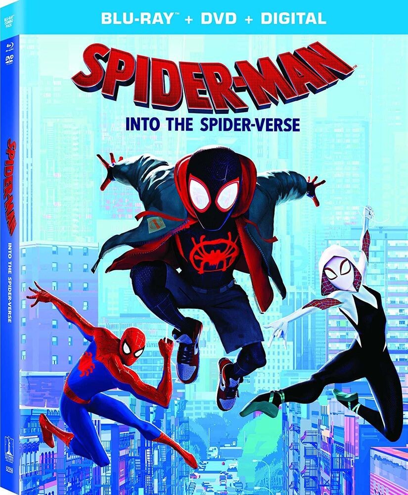 Диск Blu-ray Spider-Man: Into The Spider-Verse
Диск Blu-ray Spider-Man: Into The Spider-Verse