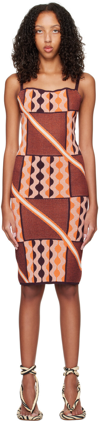 Коричнево-оранжевое платье-миди из таффи Ahluwalia, Оранжевый, Коричнево-оранжевое платье-миди из таффи Ahluwalia
Коричнево-оранжевое платье-миди из таффи Ahluwalia, Оранжевый, Коричнево-оранжевое платье-миди из таффи Ahluwalia