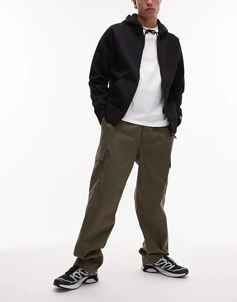 Прямые брюки-карго коричневого цвета Calvin Klein Jeans
Прямые брюки-карго коричневого цвета Calvin Klein Jeans