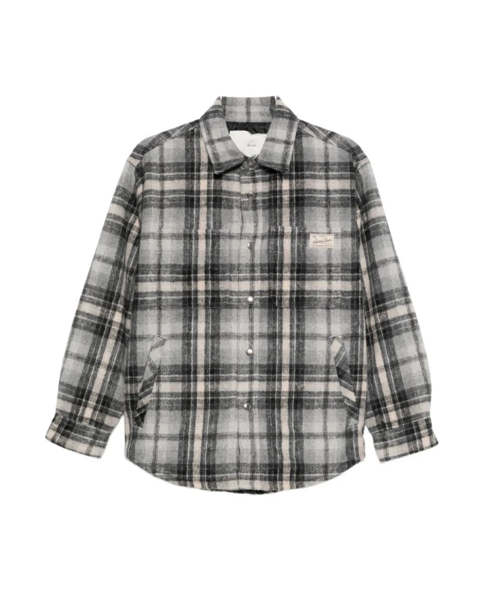 Клетчатая фланелевая рубашка серого цвета Dunst, серый
Клетчатая фланелевая рубашка серого цвета Dunst, серый