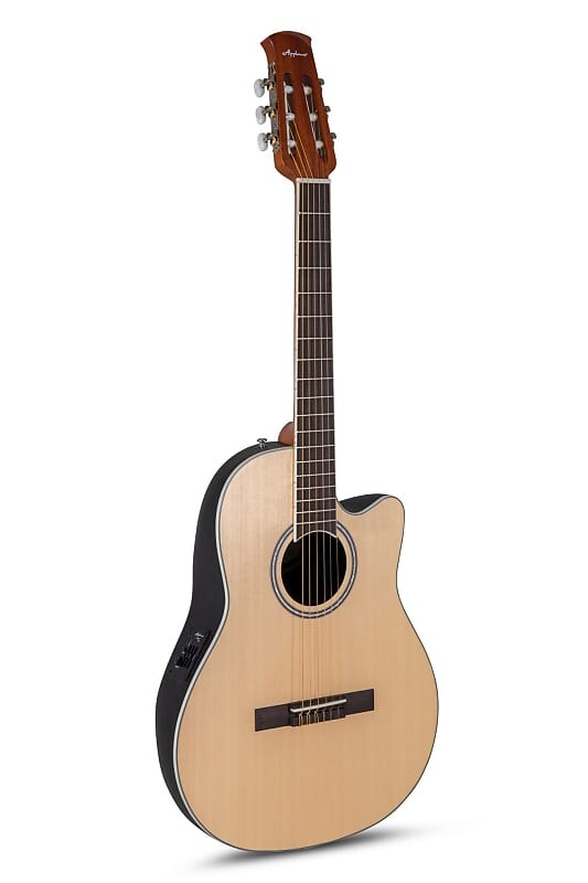 Акустическая гитара Ovation AB24CS-4S Applause Standard Mid-Depth Nylon 6-String Classical Acoustic-Electric Guitar
Акустическая гитара Ovation AB24CS-4S Applause Standard Mid-Depth Nylon 6-String Classical Acoustic-Electric Guitar