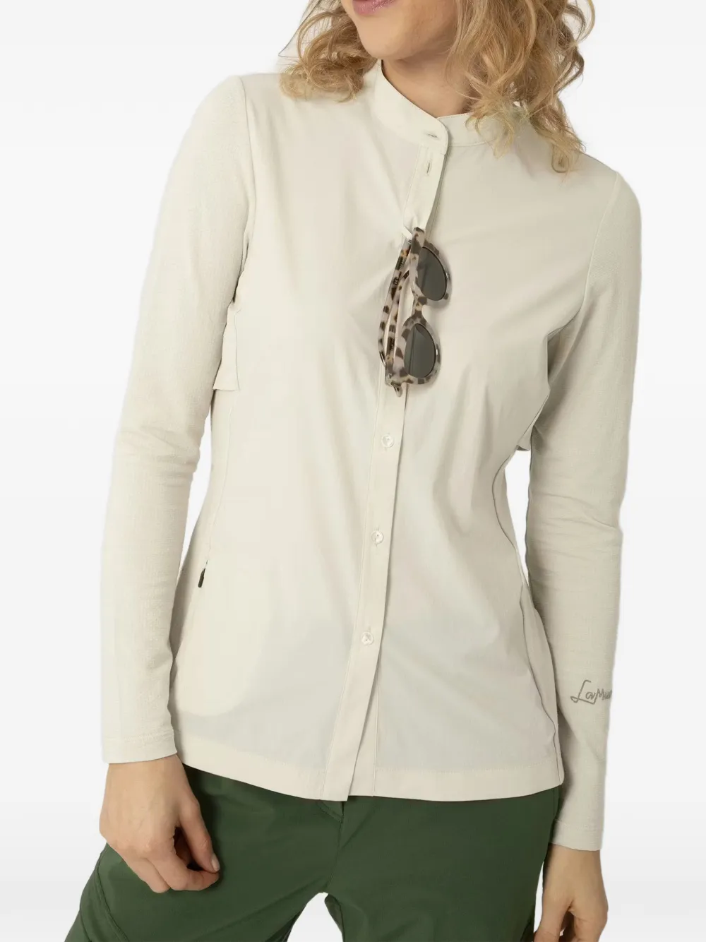 Рубашка с длинными рукавами на пуговицах Lamunt, бежевый
Рубашка с длинными рукавами на пуговицах Lamunt, бежевый