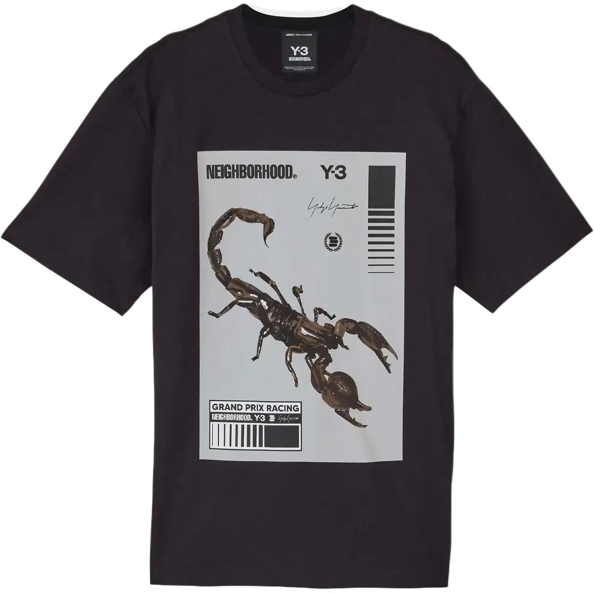 Футболка Y 3 X Neighborhood с принтом Y-3, черный
Футболка Y 3 X Neighborhood с принтом Y-3, черный