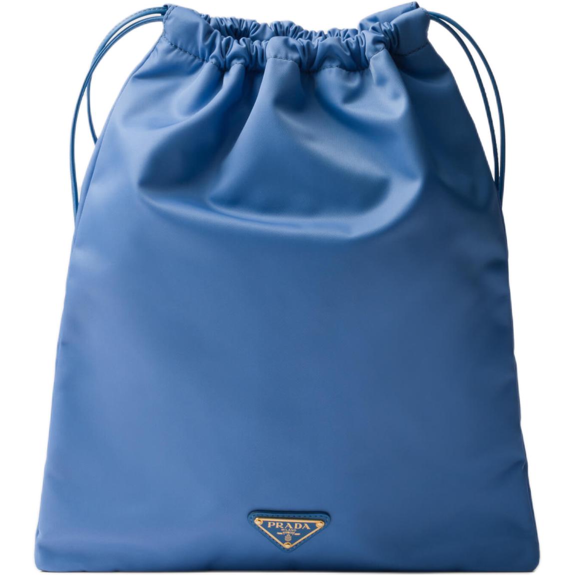 PRADA Сумка для хранения из переработанного нейлона женская синяя
PRADA Сумка для хранения из переработанного нейлона женская синяя