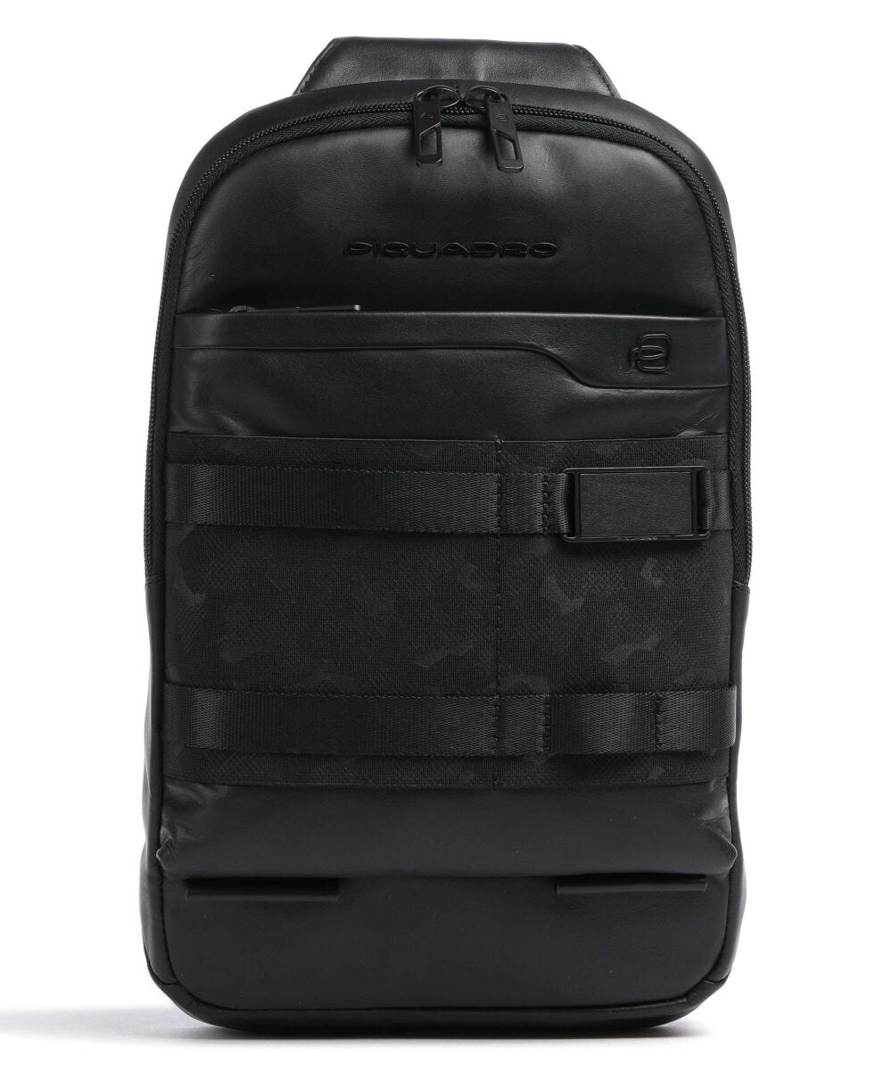 Слинг-сумка FXP из мелкозернистой яловой кожи. Piquadro, черный
Слинг-сумка FXP из мелкозернистой яловой кожи. Piquadro, черный