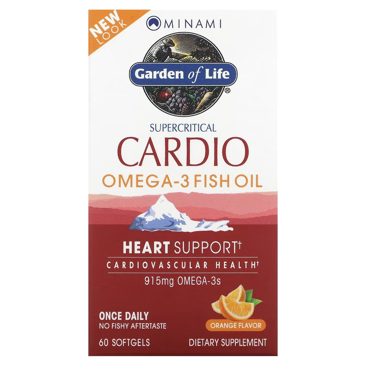 Omega-3 Minami Nutrition Supercritical Cardio 915 мг апельсин, 60 мягких таблеток
Omega-3 Minami Nutrition Supercritical Cardio 915 мг апельсин, 60 мягких таблеток