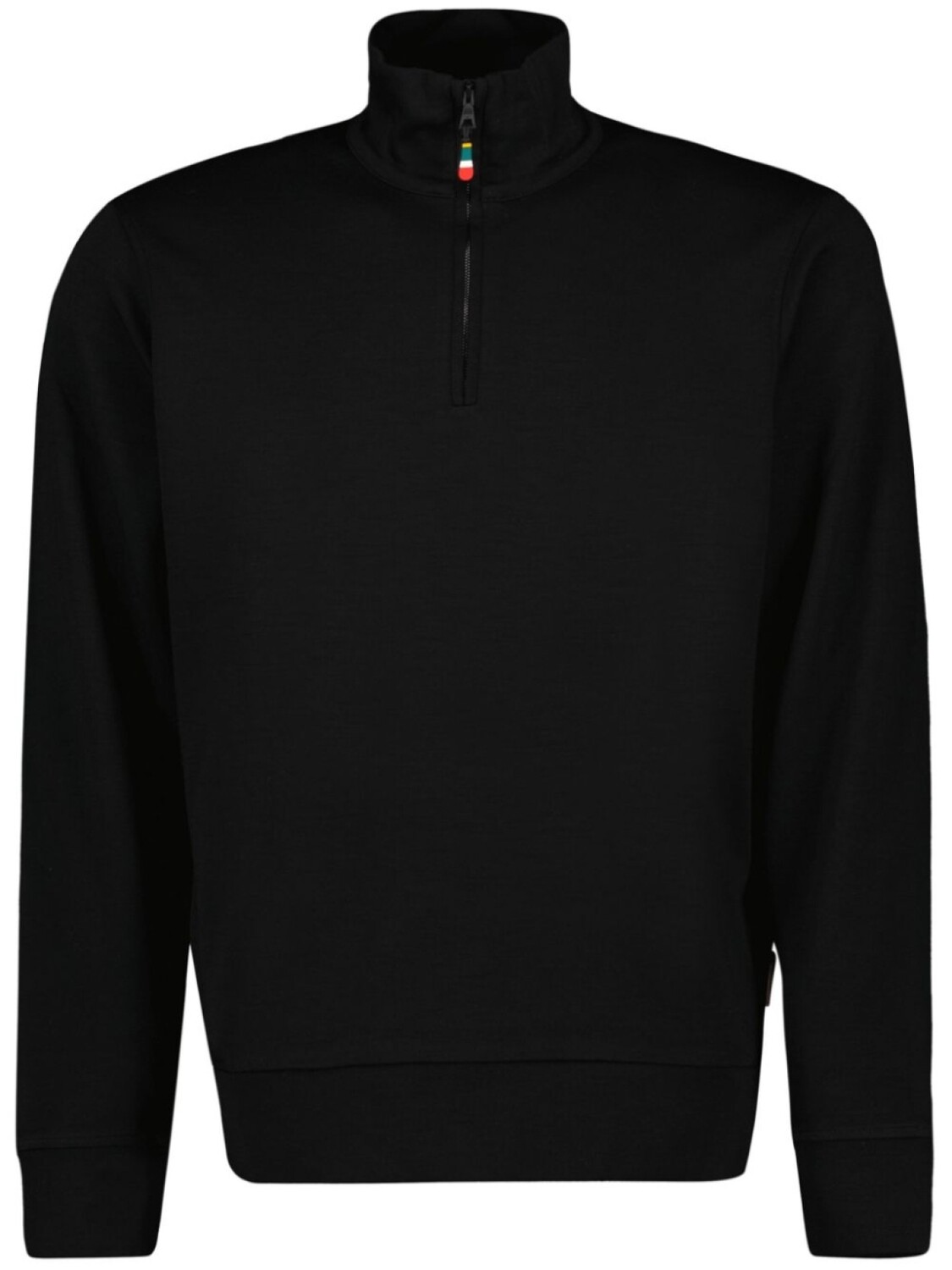 Свитер с воротником-воронкой и застежкой-молнией на половину длины Orlebar Brown, черный
Свитер с воротником-воронкой и застежкой-молнией на половину длины Orlebar Brown, черный