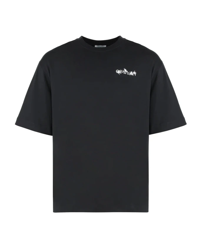 Футболка с логотипом Off White, черный
Футболка с логотипом Off White, черный