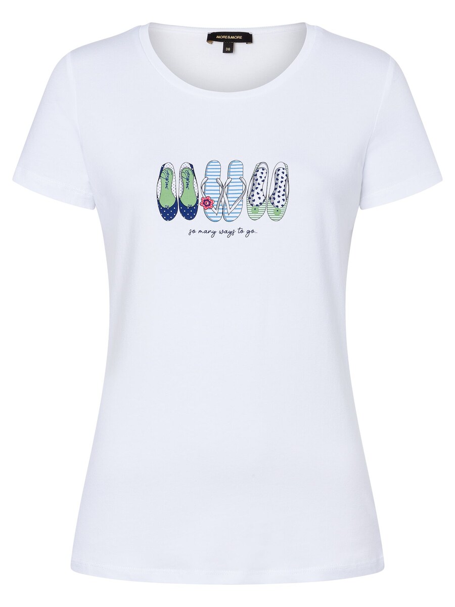 Рубашка MORE & MORE, белый 
Рубашка MORE & MORE, белый