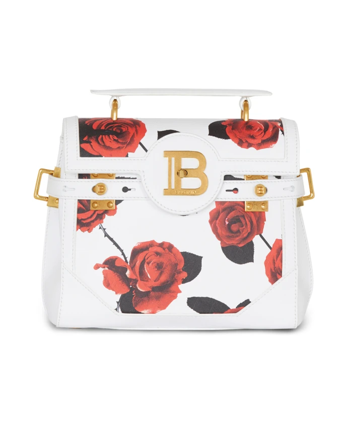 Сумка B buzz 23 из телячьей кожи с принтом роз и тисненой сеткой Balmain, мультиколор
Сумка B buzz 23 из телячьей кожи с принтом роз и тисненой сеткой Balmain, мультиколор