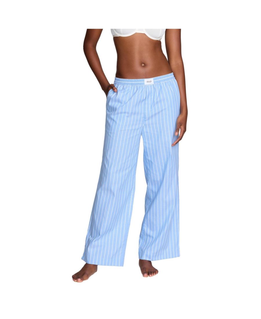 Женские брюки The Lounge из хлопка CUUP, Ocean stripe
Женские брюки The Lounge из хлопка CUUP, Ocean stripe