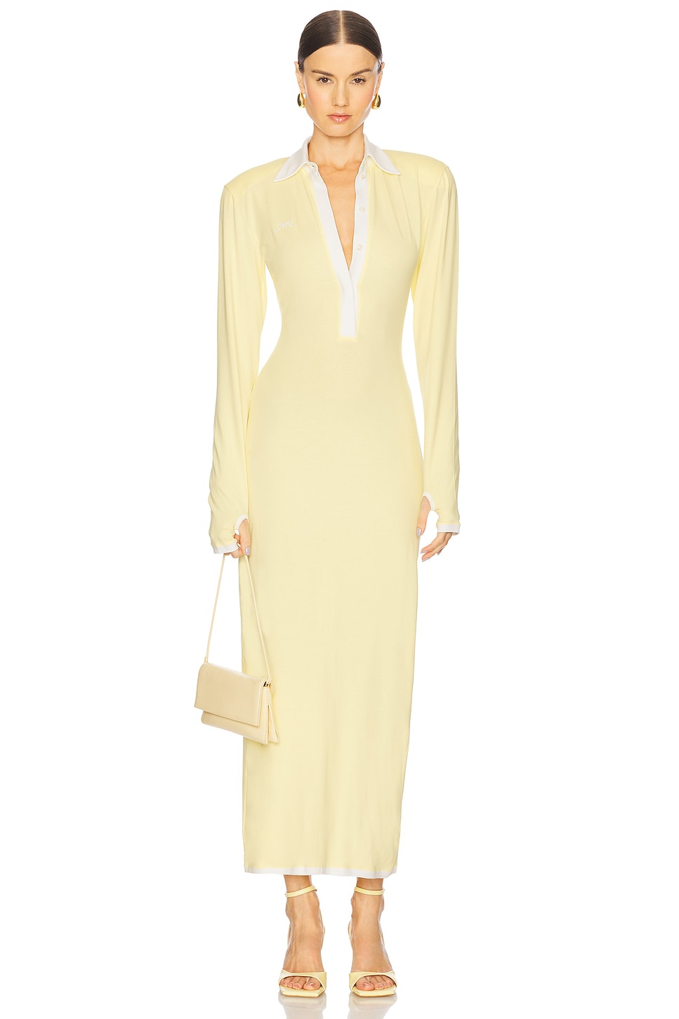 Платье-поло с длинным рукавом Rowen Rose, yellow
Платье-поло с длинным рукавом Rowen Rose, yellow