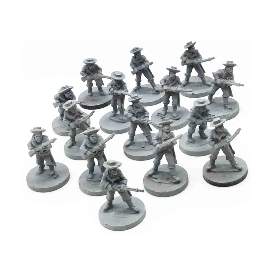 Зулусские войны - Бурские добровольцы №3, Colonialism - The Boer War - British - Loose Miniatures (25mm) 
Зулусские войны - Бурские добровольцы №3, Colonialism - The Boer War - British - Loose Miniatures (25mm)