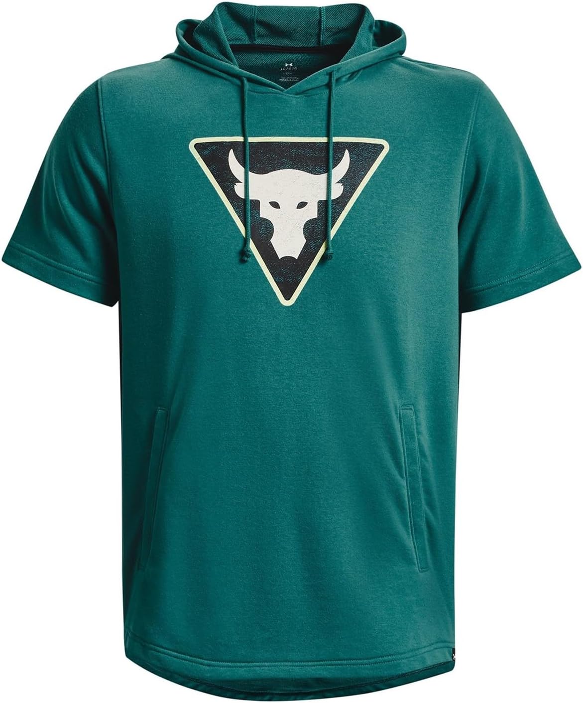 Under Armour мужская толстовка с коротким рукавом Project Rock Charged Cotton, Coastal Teal
Under Armour мужская толстовка с коротким рукавом Project Rock Charged Cotton, Coastal Teal