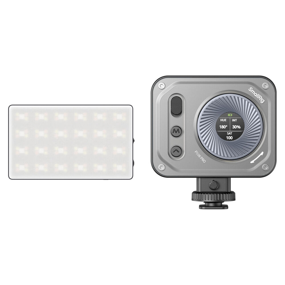 Комплект светодиодной подсветки SmallRig RM120 RGB и Vibe P108 
Комплект светодиодной подсветки SmallRig RM120 RGB и Vibe P108