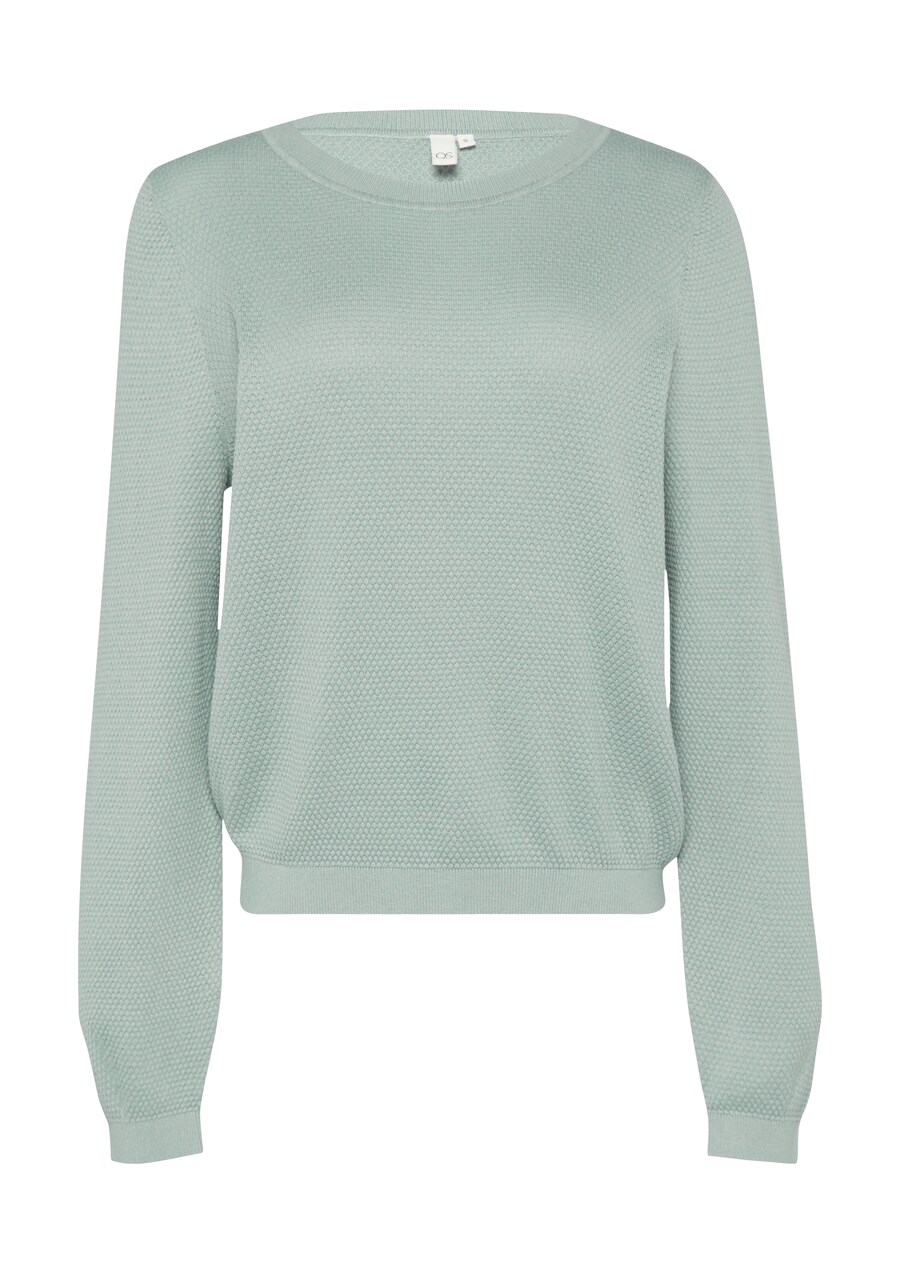 Свитер QS, пастельный зеленый
Свитер QS, пастельный зеленый