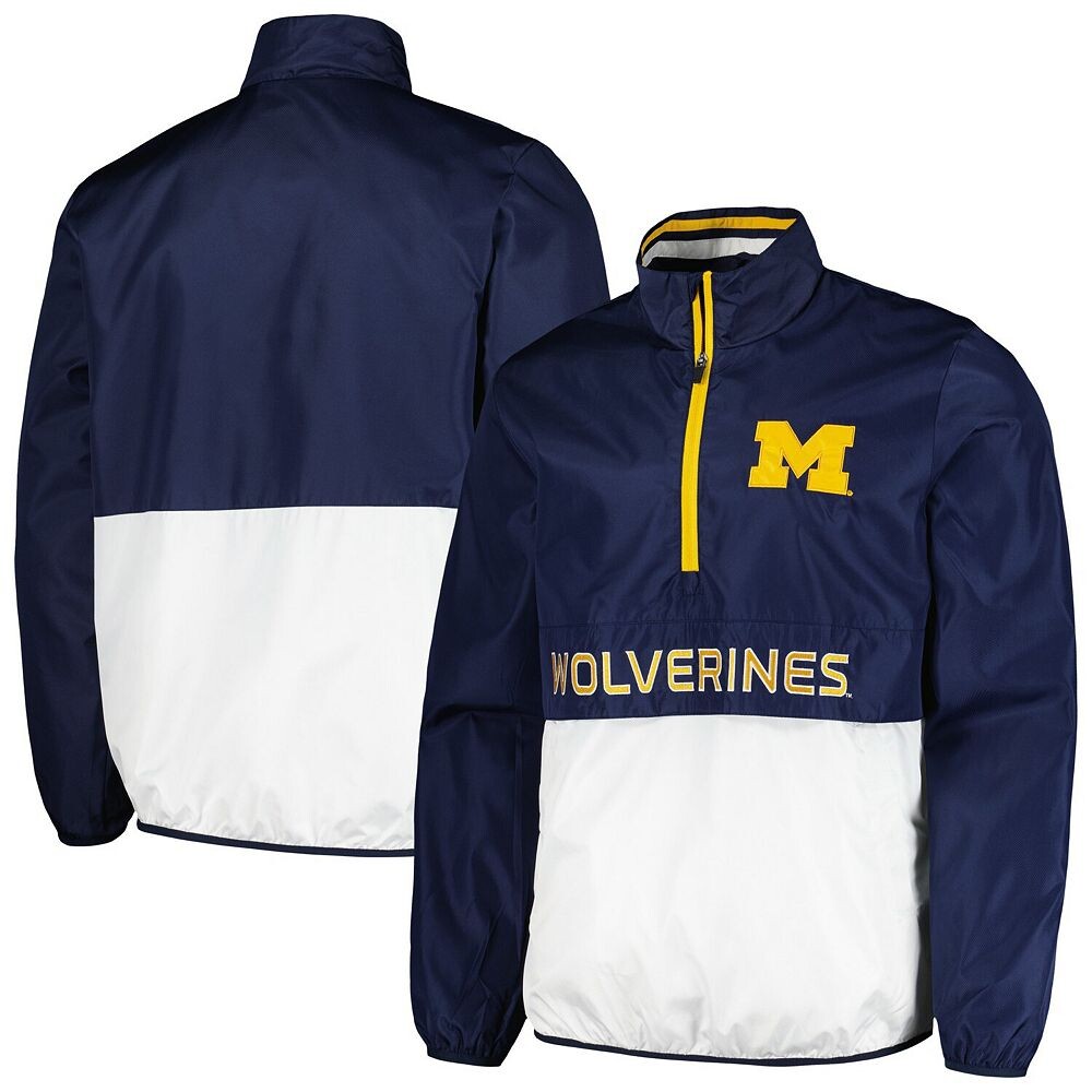 Мужская футболка G-III Sports by Carl Banks Navy Michigan Wolverines Cornerman с молнией до половины, цвет Mic Navy
Мужская футболка G-III Sports by Carl Banks Navy Michigan Wolverines Cornerman с молнией до половины, цвет Mic Navy