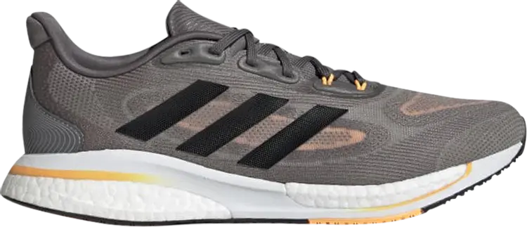 Кроссовки Adidas Supernova+ 'Grey Flash Orange', серый
Кроссовки Adidas Supernova+ 'Grey Flash Orange', серый