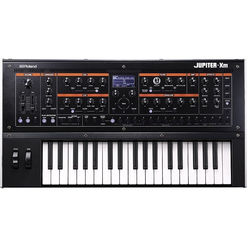 Клавиатурный синтезатор Roland Jupiter-Xm
Клавиатурный синтезатор Roland Jupiter-Xm