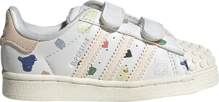 Кроссовки Adidas LEGO x Superstar CF I, белый
Кроссовки Adidas LEGO x Superstar CF I, белый