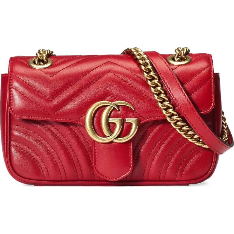 Сумка Gucci GG Marmont Matelassé Mini, красный
Сумка Gucci GG Marmont Matelassé Mini, красный