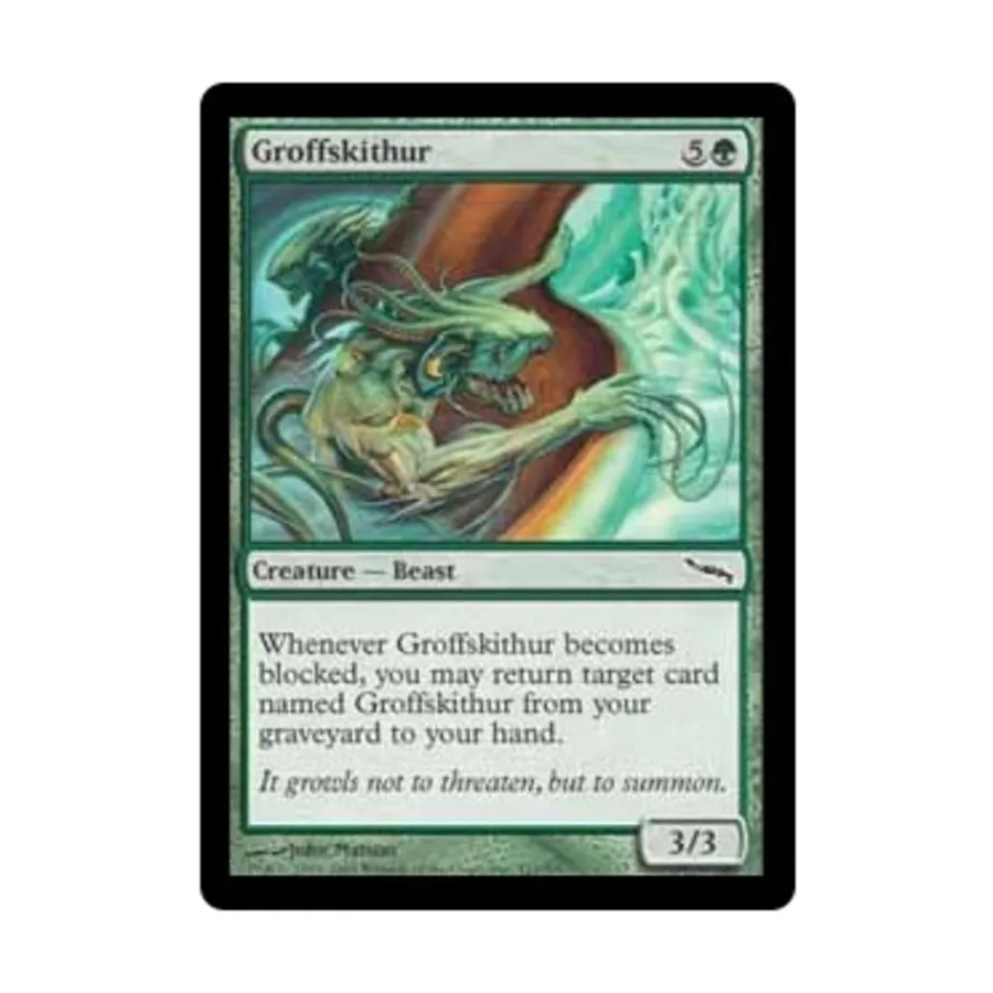 CCG Гроффскитур (К), MTG - Mirrodin
CCG Гроффскитур (К), MTG - Mirrodin