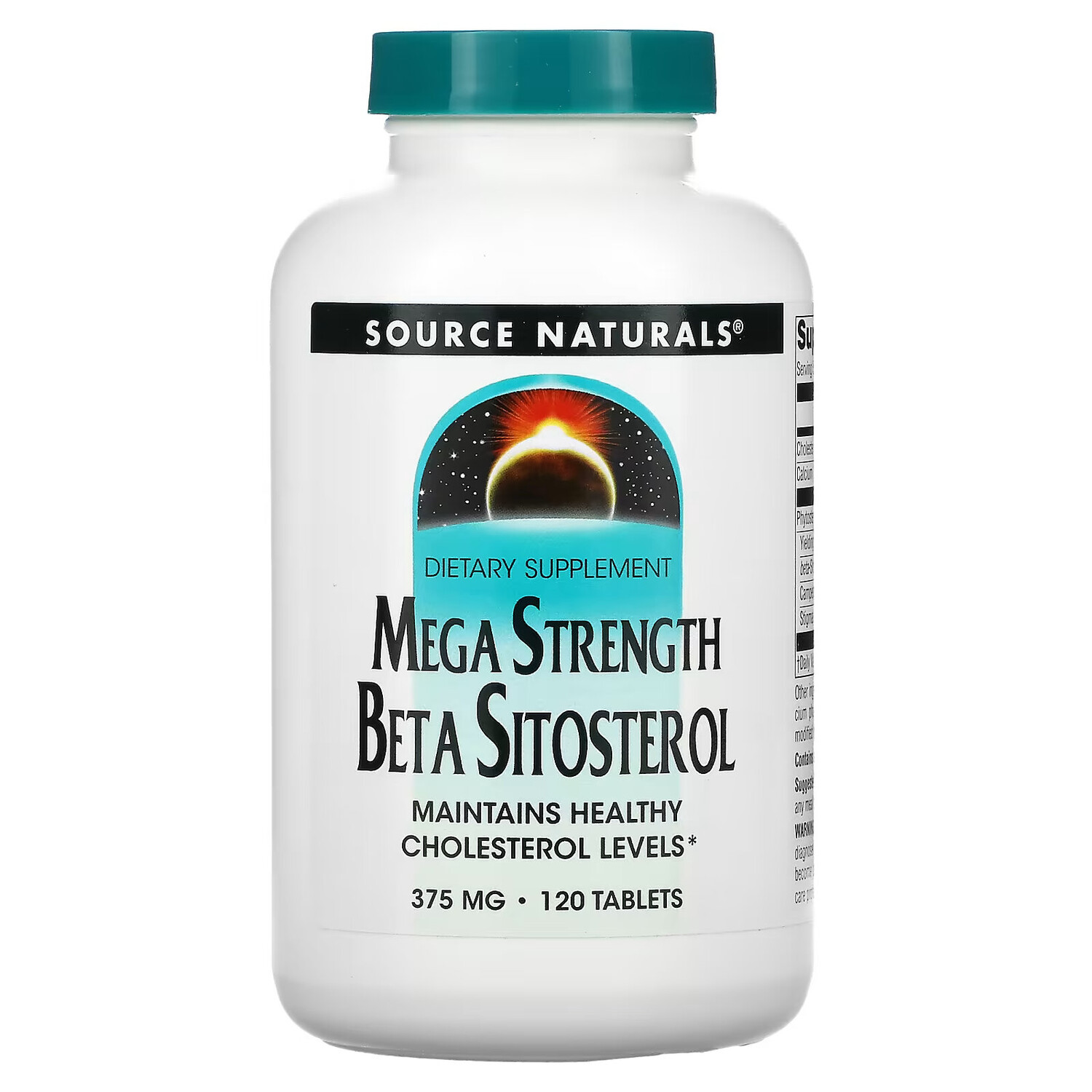 Source Naturals, бета-ситостерол усиленного действия, 375 мг, 120 таблеток
Source Naturals, бета-ситостерол усиленного действия, 375 мг, 120 таблеток