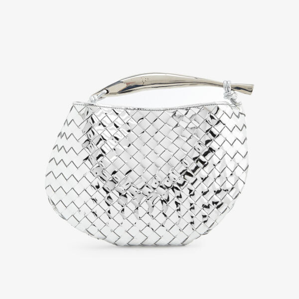Маленькая кожаная сумка sardine с верхней ручкой Bottega Veneta, серебряный, Серебристый, Маленькая кожаная сумка sardine с верхней ручкой Bottega Veneta, серебряный
Маленькая кожаная сумка sardine с верхней ручкой Bottega Veneta, серебряный, Серебристый, Маленькая кожаная сумка sardine с верхней ручкой Bottega Veneta, серебряный