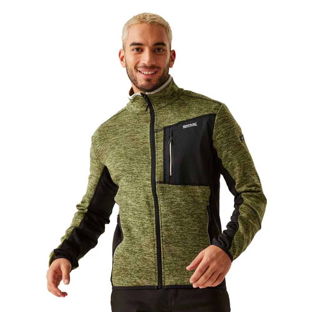 Флис Regatta Baslinn full zip, зеленый 
Флис Regatta Baslinn full zip, зеленый