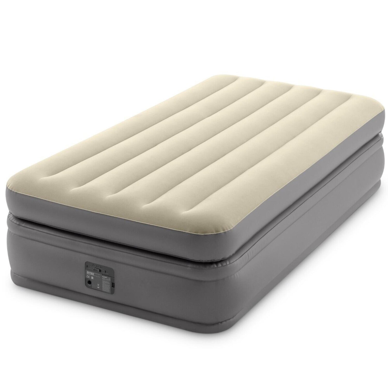 Надувной матрас Intex Prime Comfort Single встроенный насос 191x99x51 см, бежевый
Надувной матрас Intex Prime Comfort Single встроенный насос 191x99x51 см, бежевый