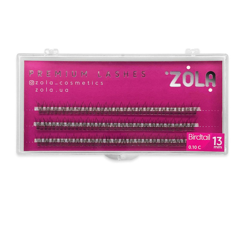 Ресницы Zola Birdtail, 13 мм
Ресницы Zola Birdtail, 13 мм