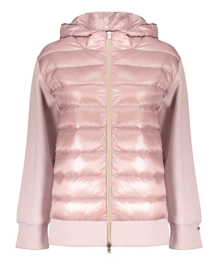 Легкая стеганая куртка с капюшоном и застежкой-молнией. Herno, розовый
Легкая стеганая куртка с капюшоном и застежкой-молнией. Herno, розовый