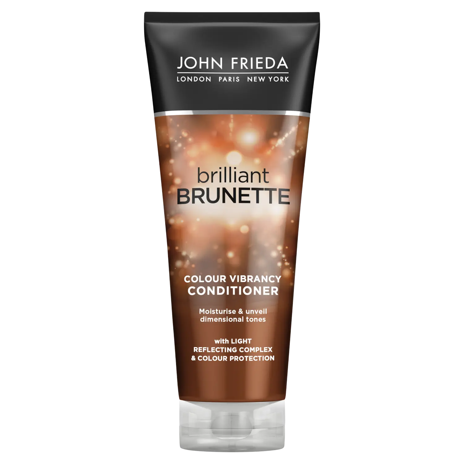 John Frieda Brilliant Brunette кондиционер для темных волос, 250 мл
John Frieda Brilliant Brunette кондиционер для темных волос, 250 мл