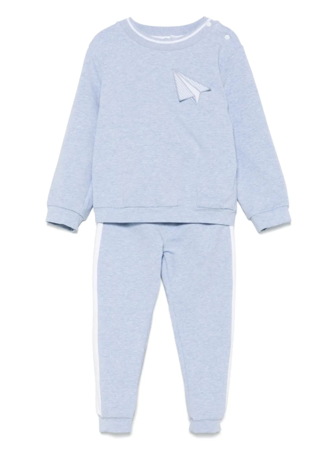 Меланжевый спортивный костюм Patachou, синий
Меланжевый спортивный костюм Patachou, синий