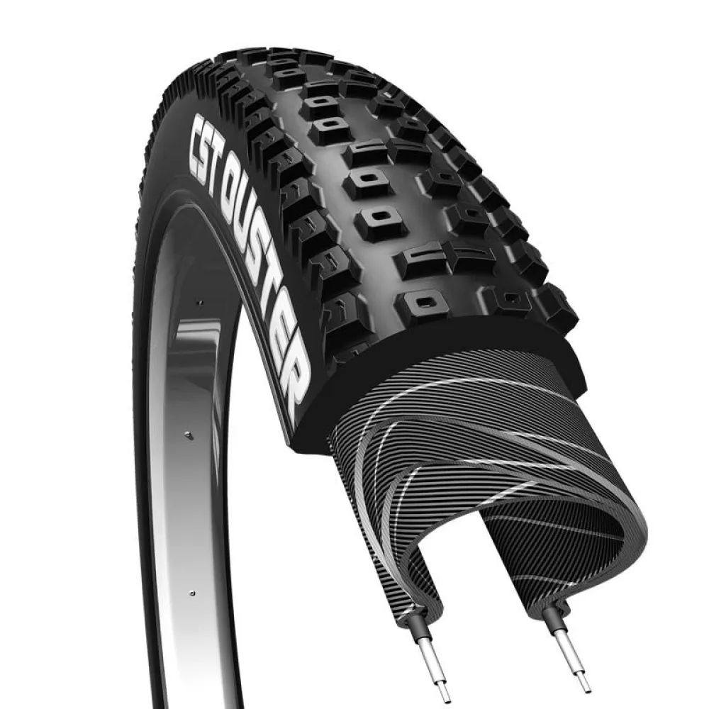 Жесткая шина MTB CST Ouster Tubeless 27.5´´ x 2.25, серебряный 
Жесткая шина MTB CST Ouster Tubeless 27.5´´ x 2.25, серебряный