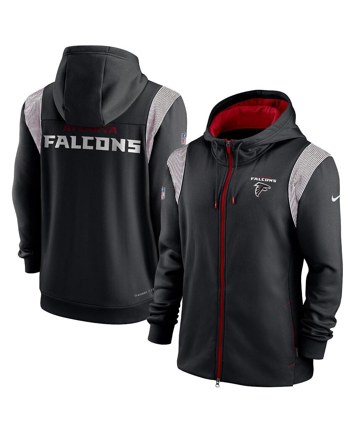 Мужская черная толстовка с капюшоном atlanta falcons performance sideline lockup с молнией во всю длину Nike, черный
Мужская черная толстовка с капюшоном atlanta falcons performance sideline lockup с молнией во всю длину Nike, черный