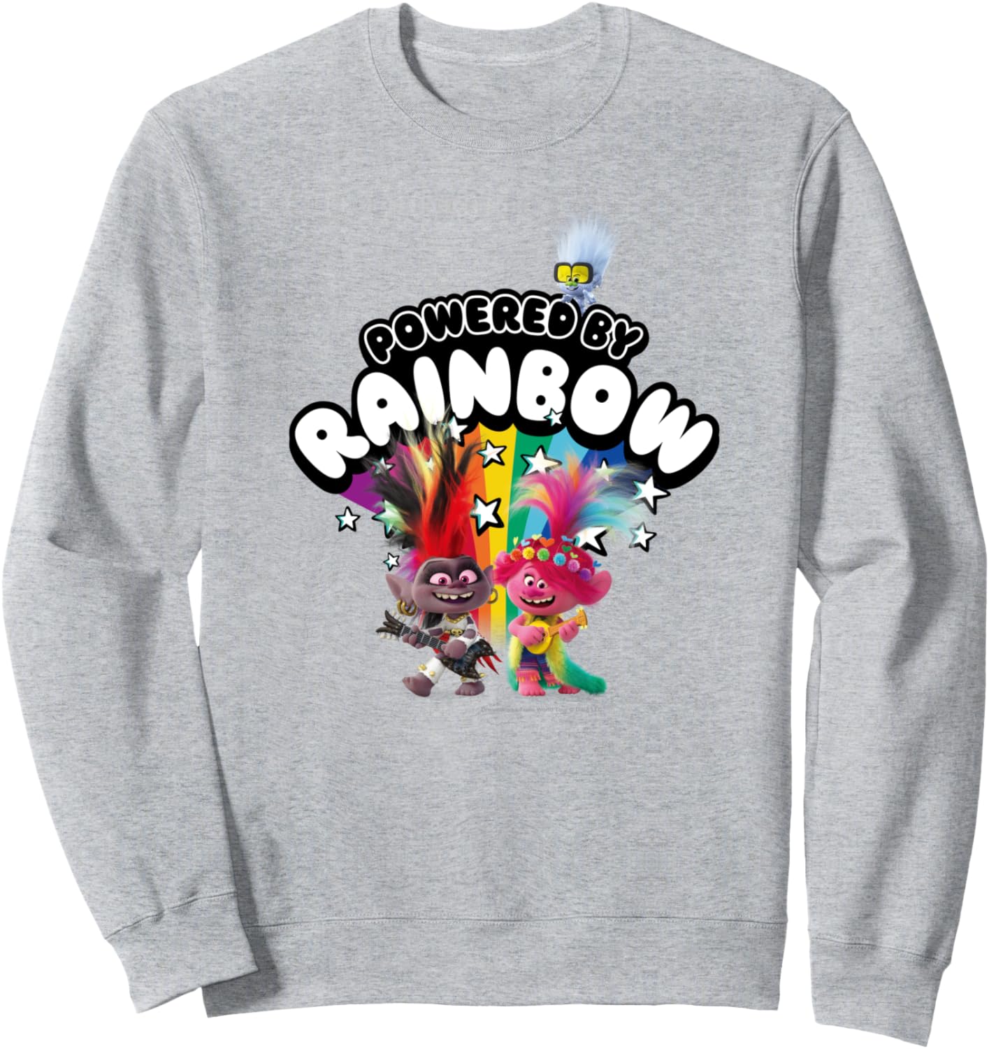 Толстовка Trolls POWERED BY RAINBOW, серая, Серый, Толстовка Trolls POWERED BY RAINBOW, серая
Толстовка Trolls POWERED BY RAINBOW, серая, Серый, Толстовка Trolls POWERED BY RAINBOW, серая