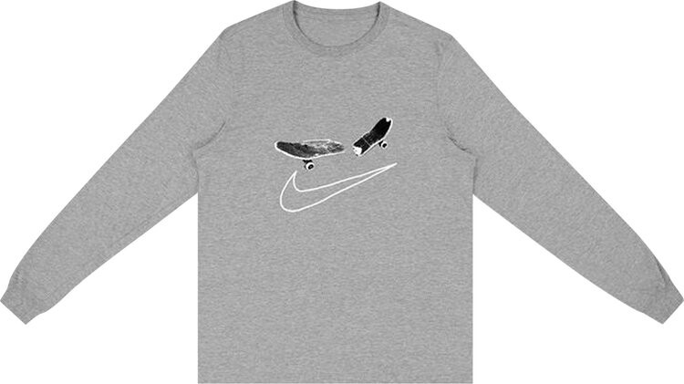 Футболка Cactus Jack by Travis Scott For Nike SB Smile Long-Sleeve T-Shirt II 'Heather Grey', серый
Футболка Cactus Jack by Travis Scott For Nike SB Smile Long-Sleeve T-Shirt II 'Heather Grey', серый